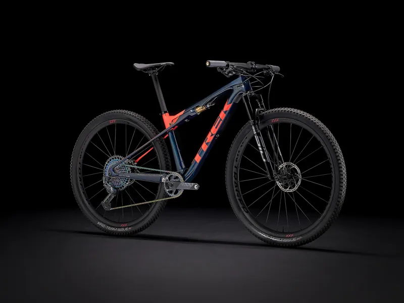 2021 Trek Supercaliber 9.9 XX1 Mountain Bike in Blue